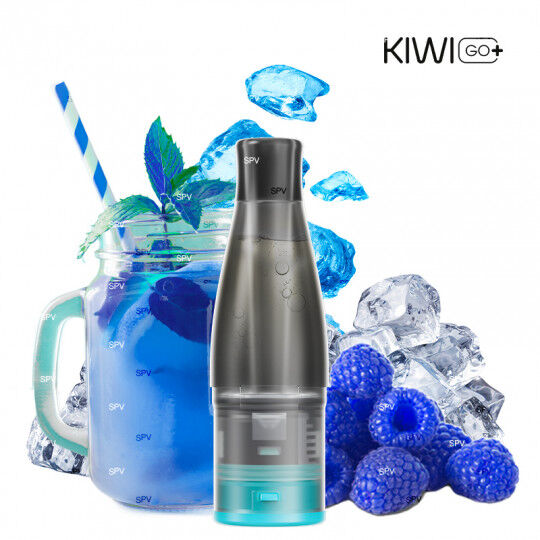Kiwi GO+ Kartuschen Blue Razz Lemonade 2er-Pack