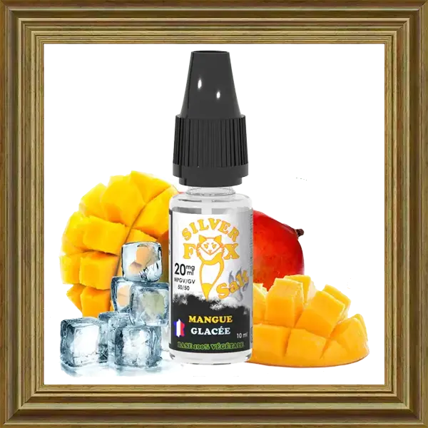 ViP Silver Fox Mangue Glaces Nikotinsalz Liquid