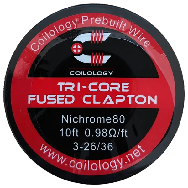 Coilology Tri-Core Fused Clapton Ni80 Draht