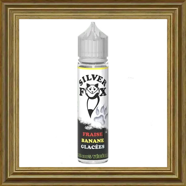 Vaping in Paris Silver Fox Fraise Banane Shortfill Liquid