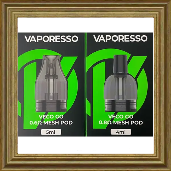 Vapoersso Veco Go Ersatzpods Uebersicht