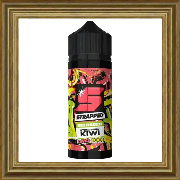 Strapped Reloaded Strawberry Kiwi 100ml 120ml Shortfill Liquid