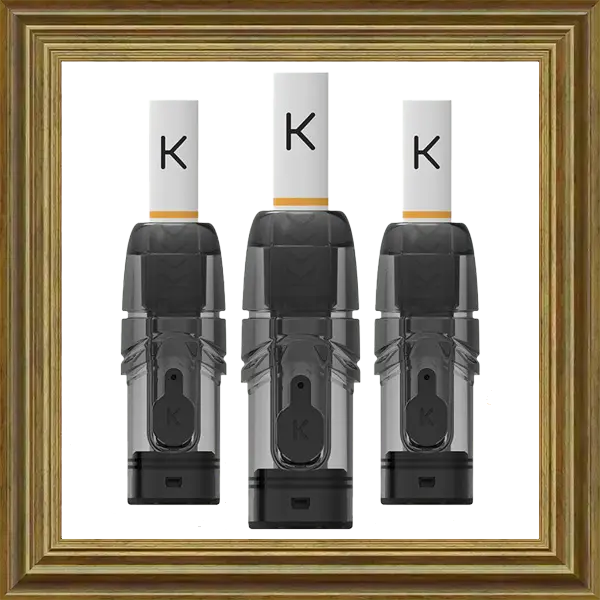 Kiwi Vapor Ersatzpods Black