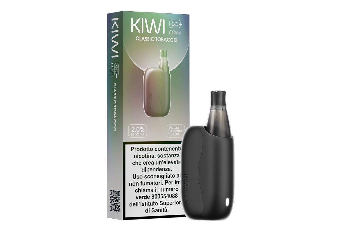 Kiwi GO Plus Mini Starterset 20 mg Nikotinsalz - Kiwi Vapor