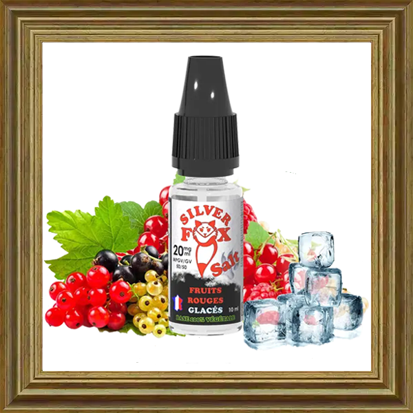 ViP Silver Fox Fruits Rouges Glaces Nikotinsalz Liquid