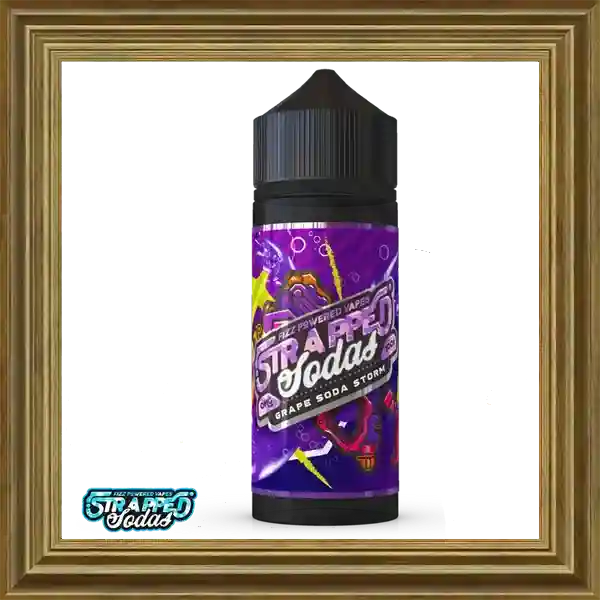 Strapped Sodas Grape Soda 120ml Shortfill Liquid