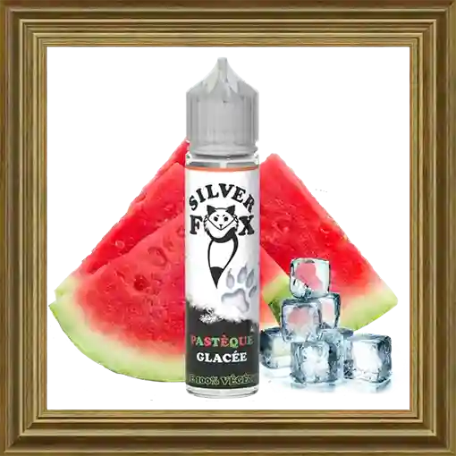 Silver Fox Pasteque Glacee 50ml 70ml Shortfill Liquid