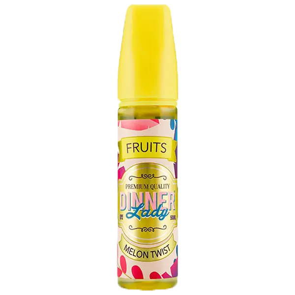 Dinner Lady Fruits Kiwi Melone (Melon Twist) 50ml/60ml Shortfill Liquid