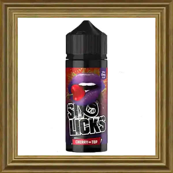 Six Licks Cherry on Top 100ml 120ml Shortfill Liquid