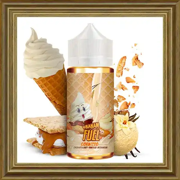 Graham Fuel by Maison Fuel Cornitto 100ml Shortfill Liquid