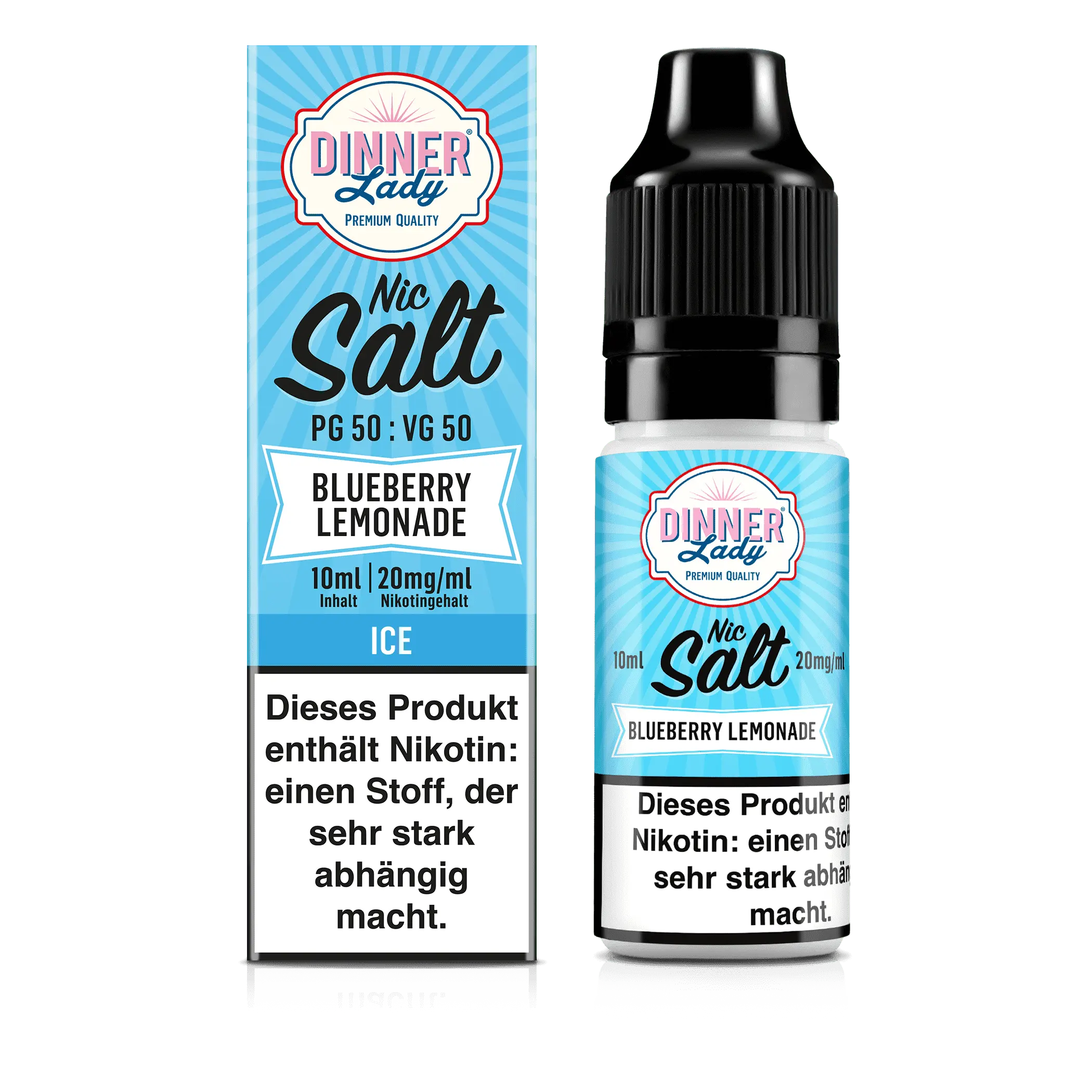 Dinner Lady Blueberry Lemonade 10ml/20mg Nikotinsalz Liquid