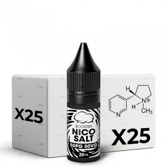 Nikotinsalz Booster 50/50 von Eliquid France 10ml