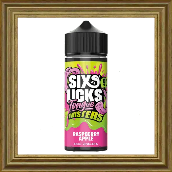 Six Licks Raspberry Apple Shortfill Liquid