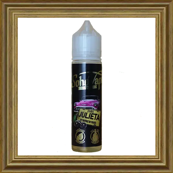Vaping in Paris Soho Julieta Shortfill Liquid