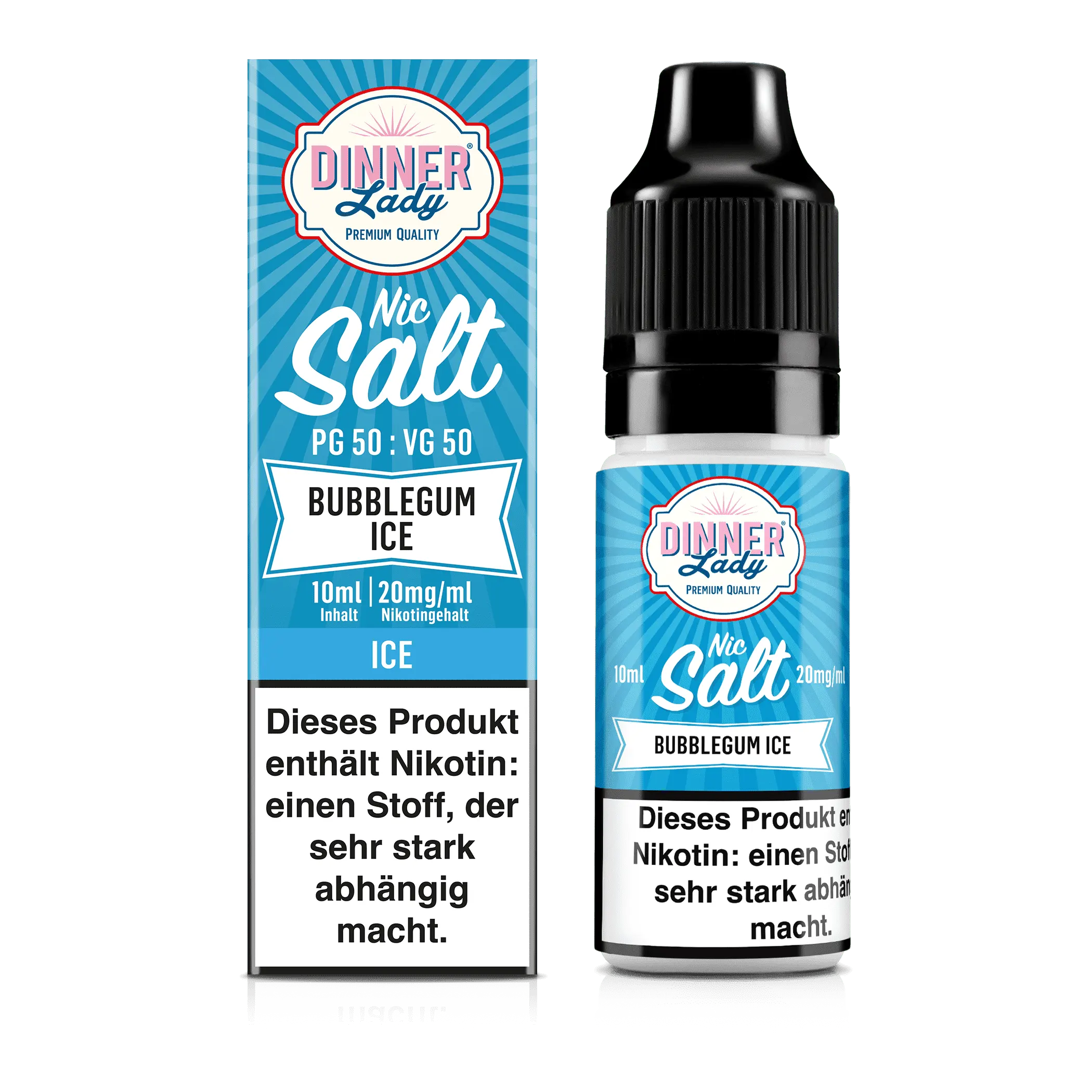 Dinner Lady Bubblegum Ice 10ml/20mg Nikotinsalz Liquid