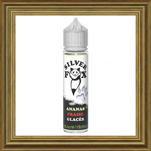 Vaping in Paris Silver Fox Ananas Fraise Shortfill Liquid