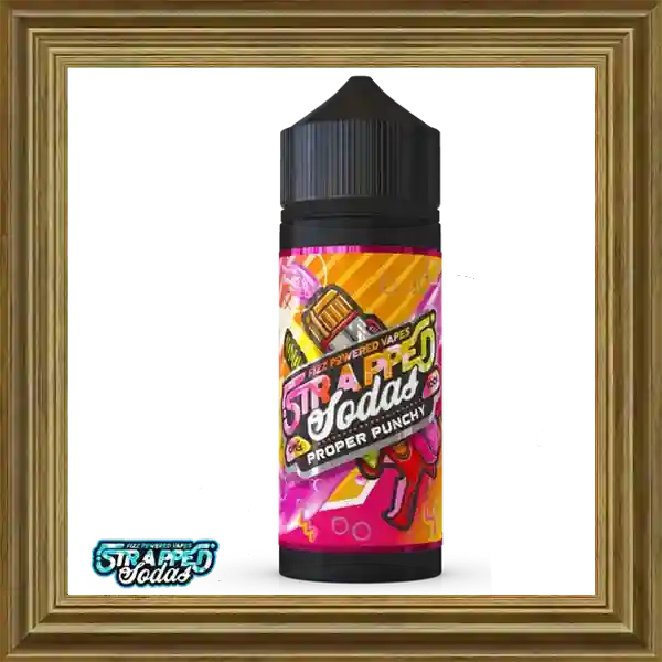 Strapped Sodas Proper Punch 120ml Shortfill Liquid