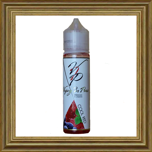 Vaping in Paris Cool Red Shortfill Liquid