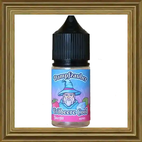 Dampfzauber Baseline Erdbeere Cool 10ml 30ml Shortfill Liquid