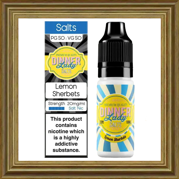 Dinner Lady Lemon Sherbet 10ml/20mg Nikotinsalz Liquid