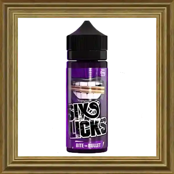 Six Licks Bite the Bullet 100ml 120ml Shortfill Liquid