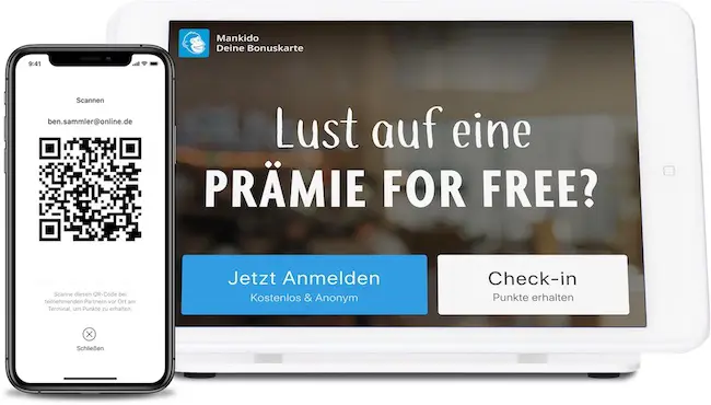 Punkte Sammeln mit Mankido