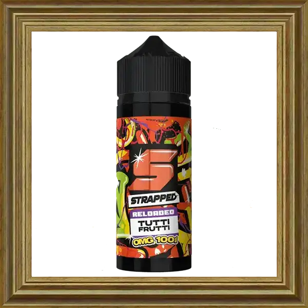 Strapped Reloaded Tutti Frutti 100ml 120ml Shortfill Liquid