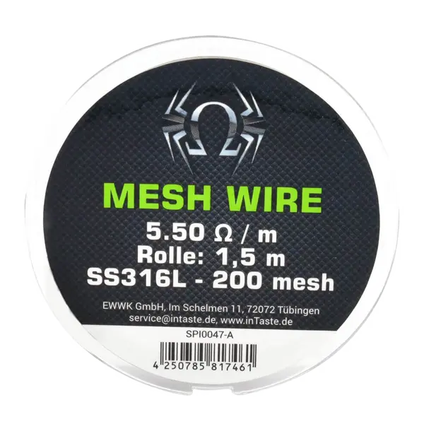 SpiderVape Mesh Wire SS316L - 200er