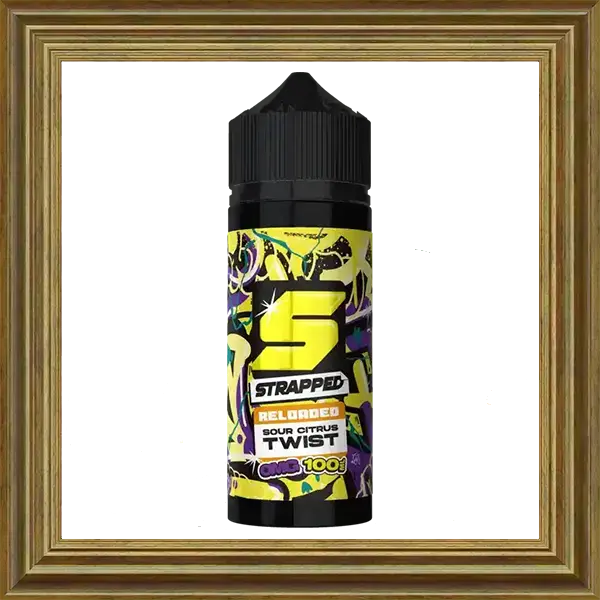 Strapped Reloaded Sour Citrus 100ml 120ml Shortfill Liquid