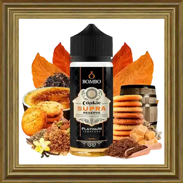 Bombo Cookie Supra Reserve 100ml 120ml Shortfill Liquid
