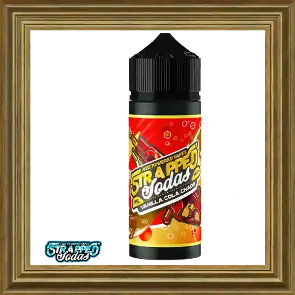 Strapped Sodas Vanilla Cola Chaos 120ml Shortfill Liquid